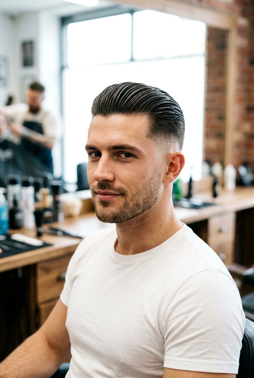 20 Slick Back Taper Fade Men Can Rock: Top Modern Cuts