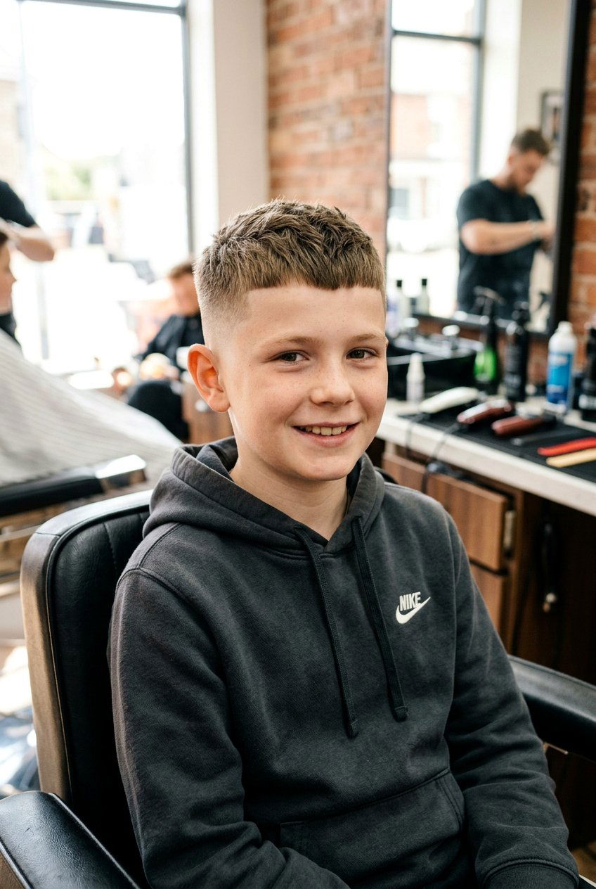 20 Clean Taper Haircut Ideas for Boys to Look Their Best