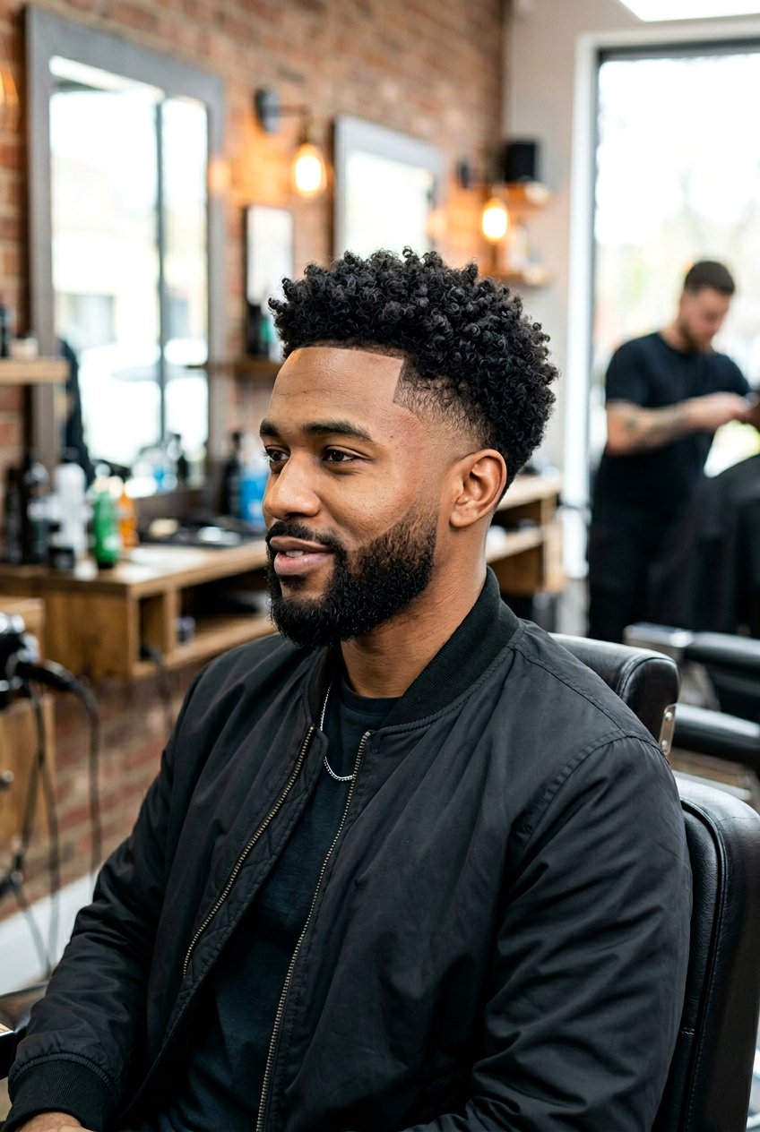 Skin curly taper fade - 20 curly taper fade for men - 20 curly taper fade for men