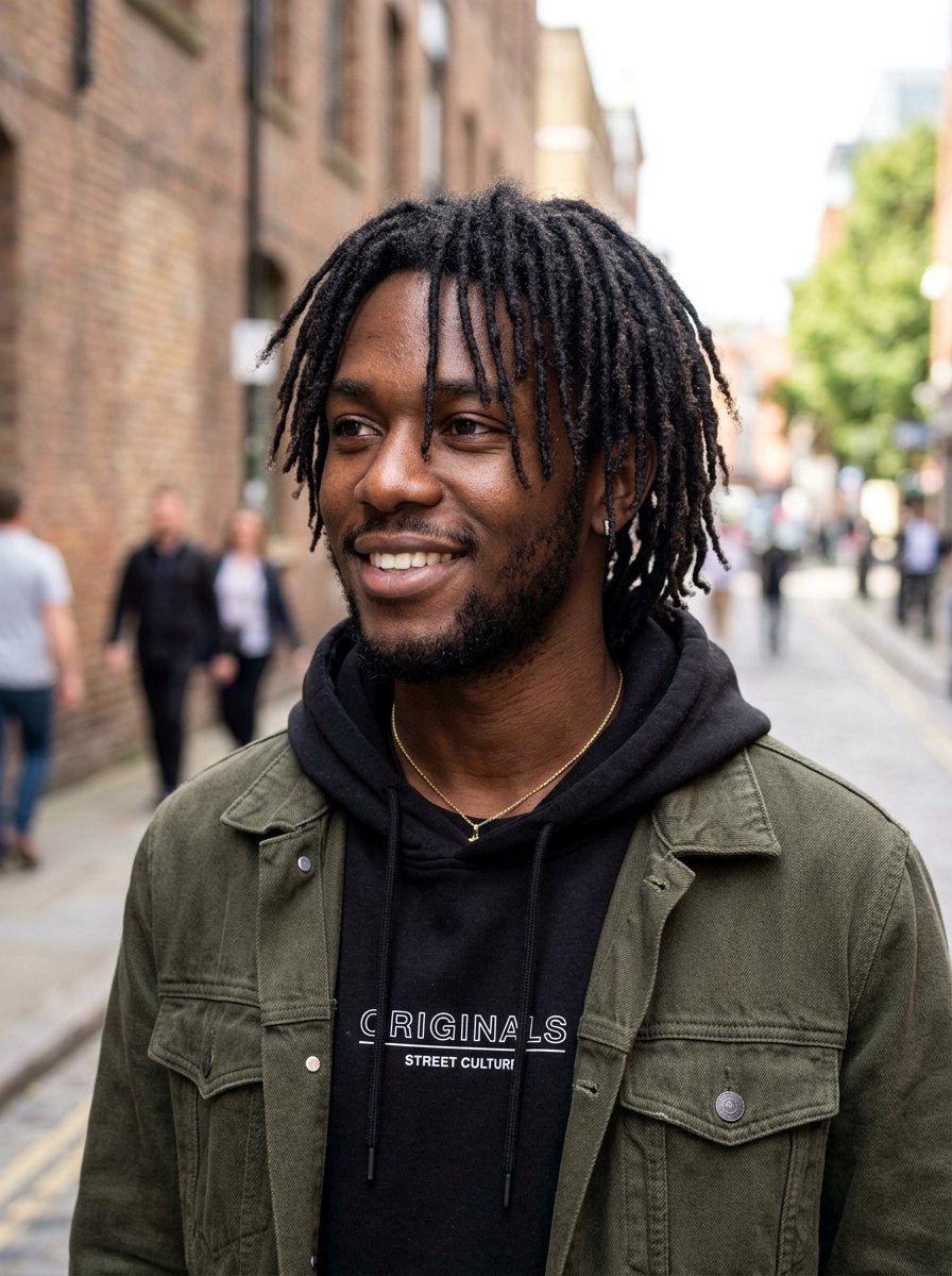 Skinny Semi Freeform Locs For Men - 20 semi freeform loc styles men - 20 semi freeform loc styles men