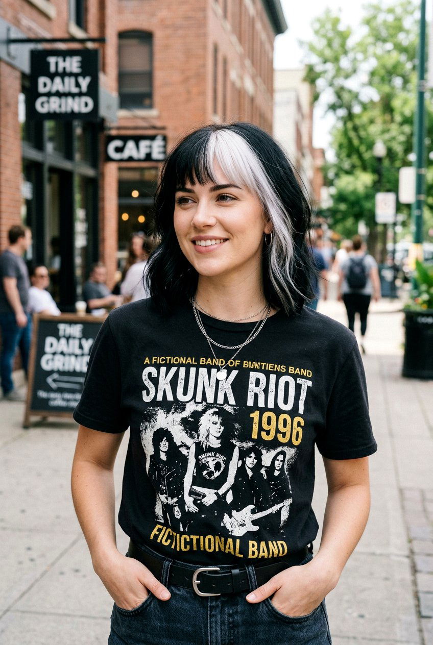 Skunk Hair Color - 20 editorial hair color ideas - 20 editorial hair color ideas