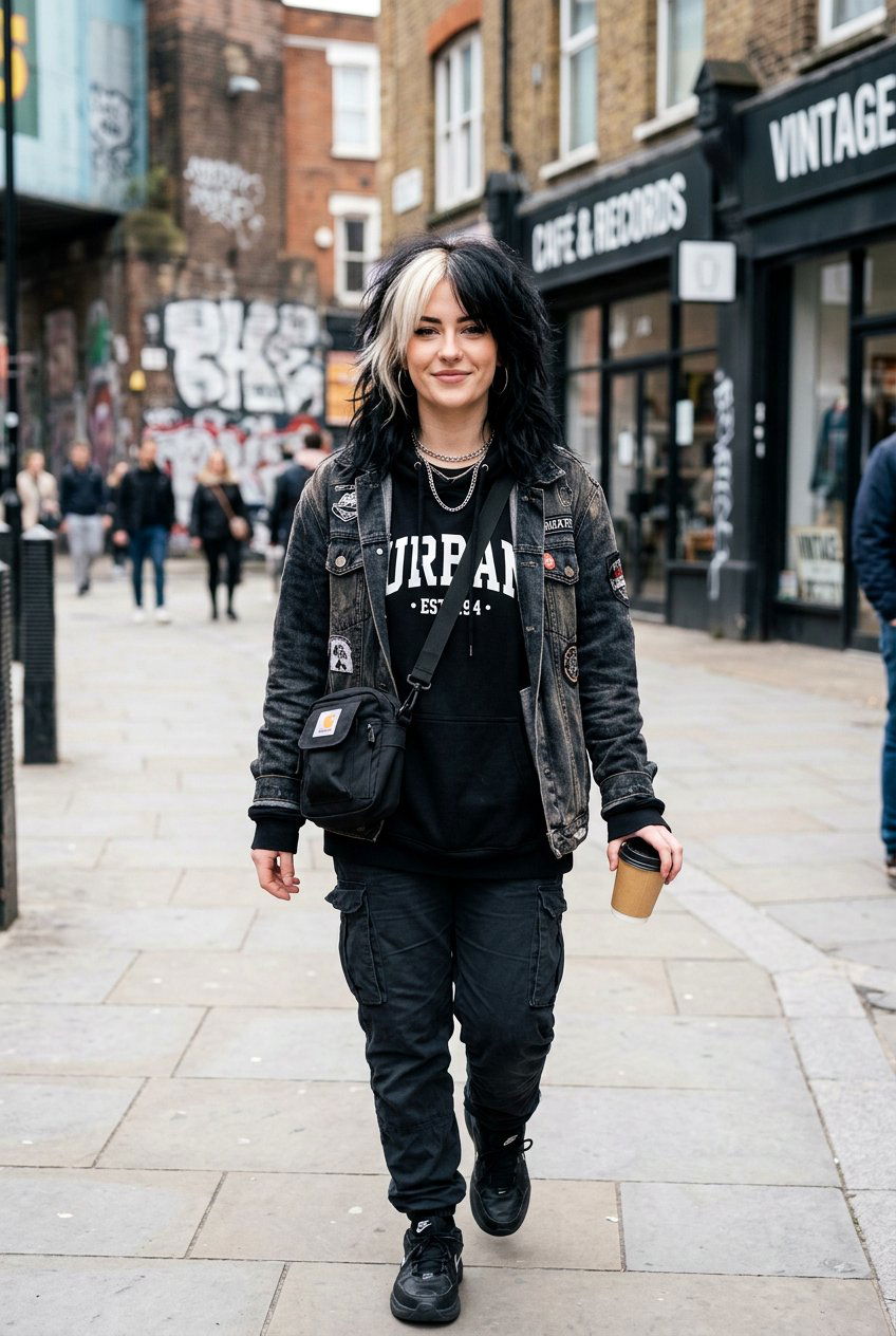 Skunk Stripe High Contrast Blonde Highlights - 20 high contrast blonde highlights - 20 high contrast blonde highlights