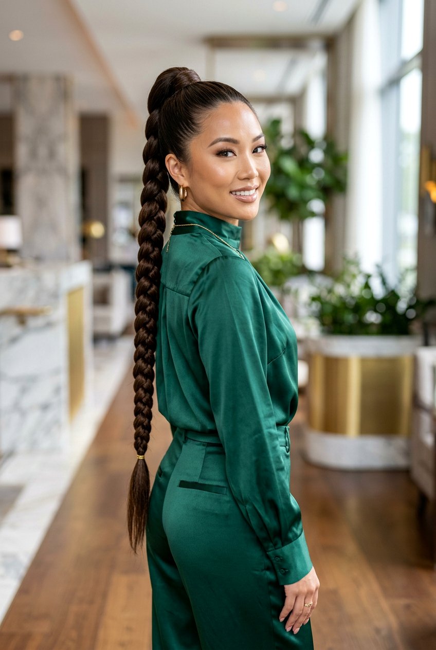 Sky High Braided Ponytail - 20 vacation braid ponytail for women - 20 vacation braid ponytail for women