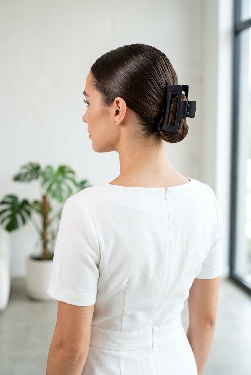 20 Easy Claw Clip Hairstyles for Medium Hair: Quick Looks