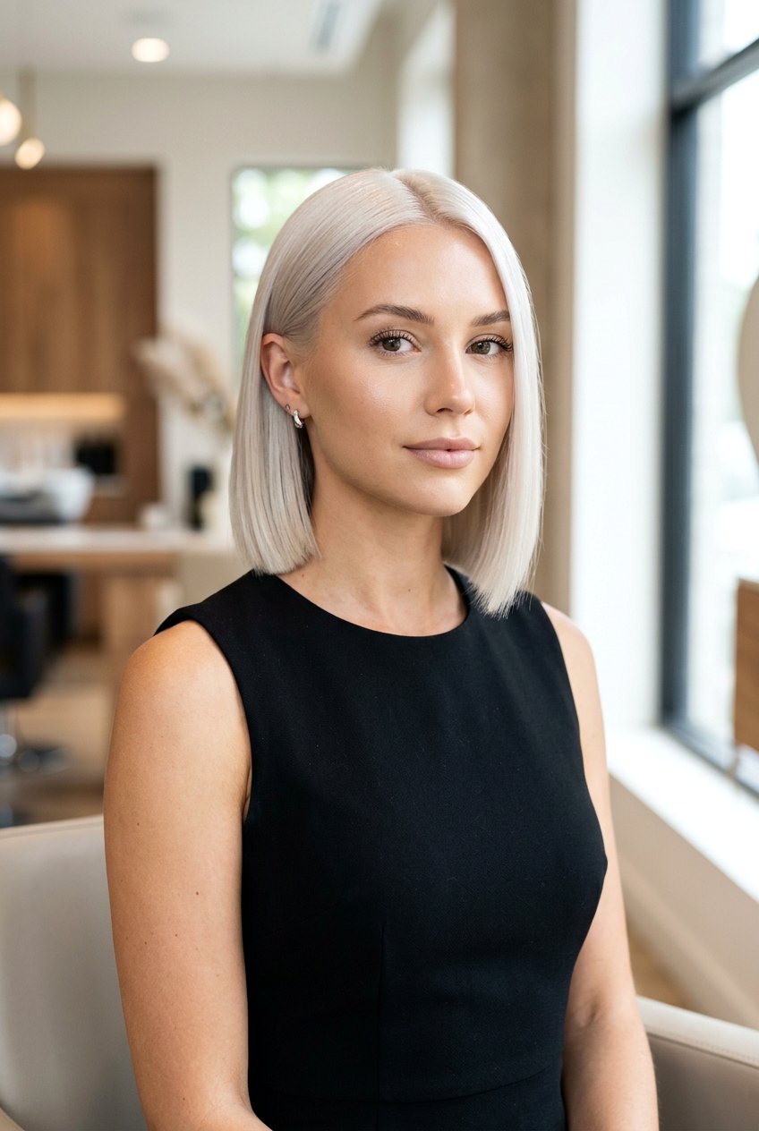Sleek Blunt Bob For Fine Hair - 20 blunt haircut for fine hair women - 20 blunt haircut for fine hair women