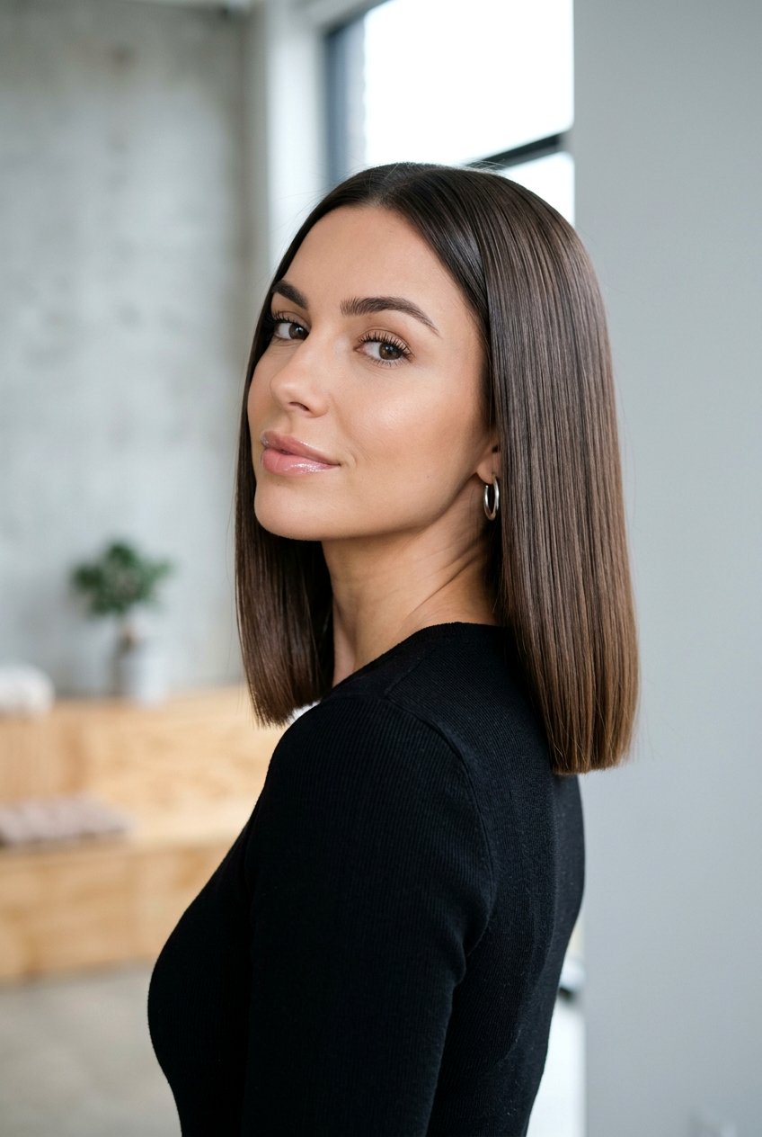 Sleek Blunt Shoulder Length Haircut - 20 blunt shoulder length haircut - 20 blunt shoulder length haircut