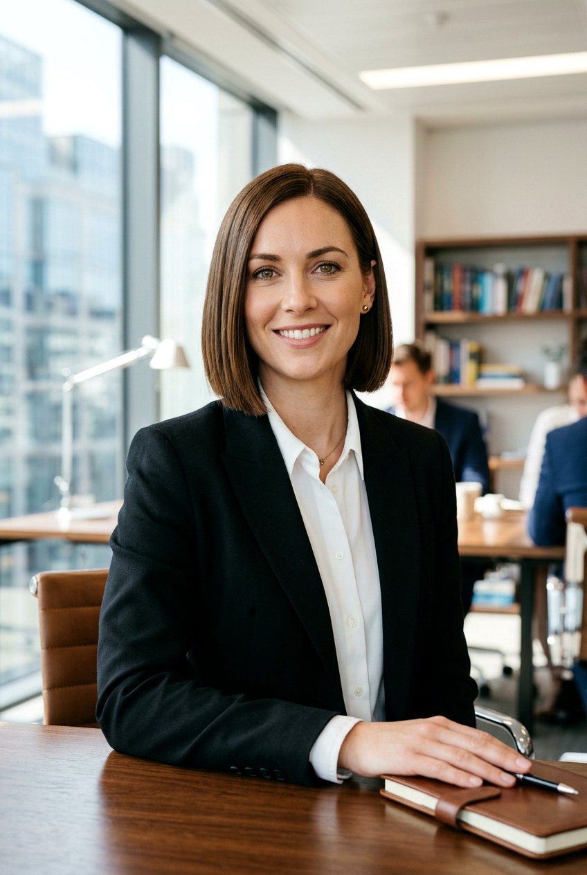 Sleek Bob Cut - 20 polished hairstyle for job interview - 20 polished hairstyle for job interview