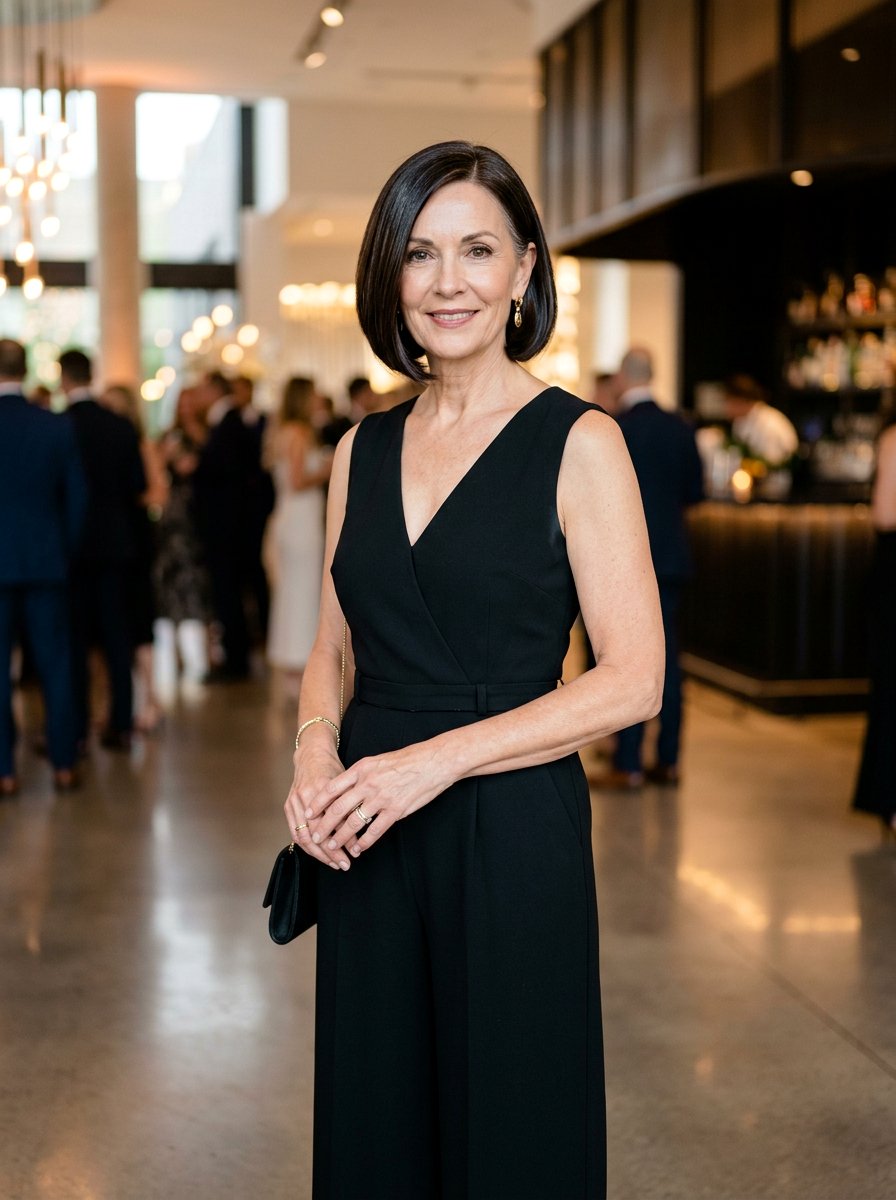 Sleek Bob Haircut - 20 older women wedding guest hair ideas - 20 older women wedding guest hair ideas