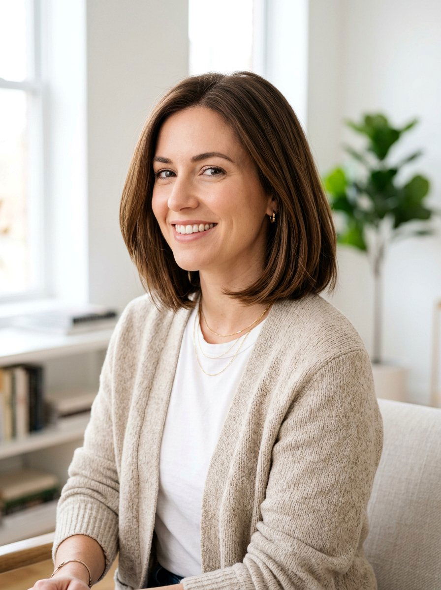 Sleek Bob With Subtle Layers - 20 interview hairstyle with sleek bob - 20 interview hairstyle with sleek bob