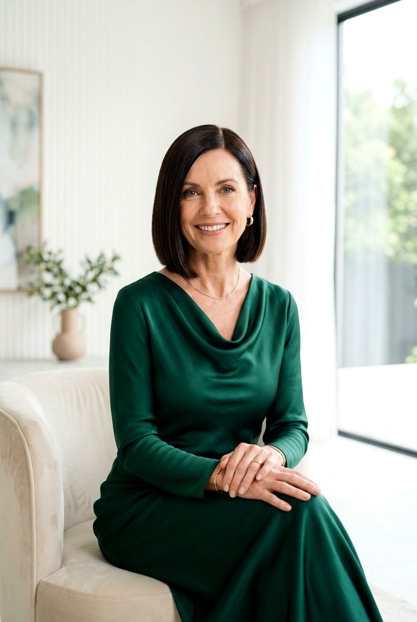 Sleek Bob - 20 classy wedding guest hairstyles for women over 50 - 20 classy wedding guest hairstyles for women over 50