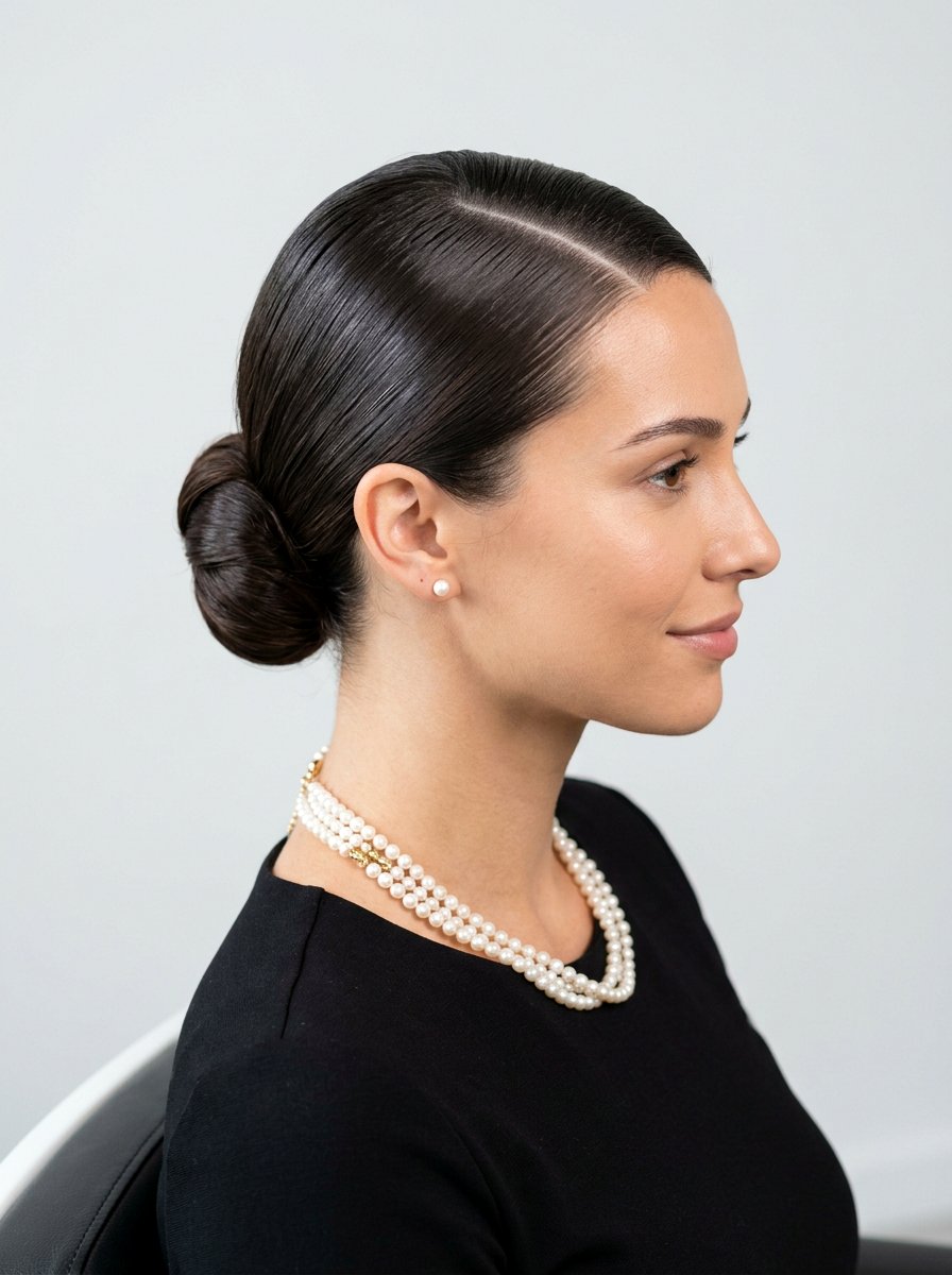 Sleek Bun Swoop Side Part - 20 sleek natural hair bun with swoop - 20 sleek natural hair bun with swoop