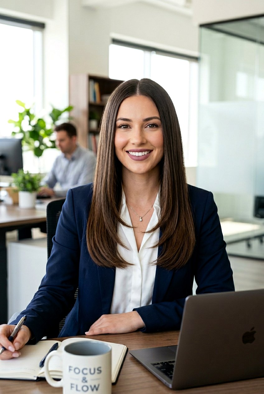 Sleek Face Framing Flip - 20 90s flip haircut for medium hair - 20 90s flip haircut for medium hair