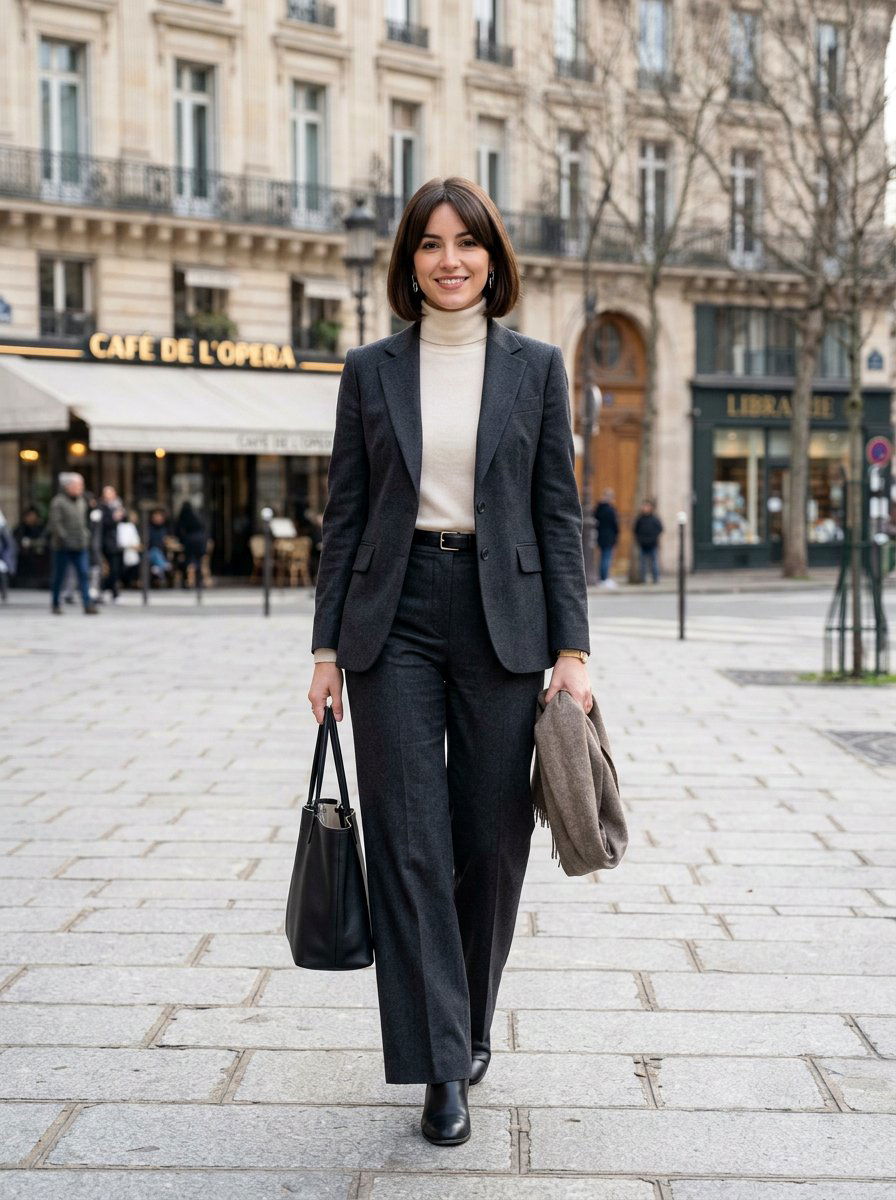 Sleek French Bob With Curtain Fringe - 20 french bob with curtain fringe - 20 french bob with curtain fringe