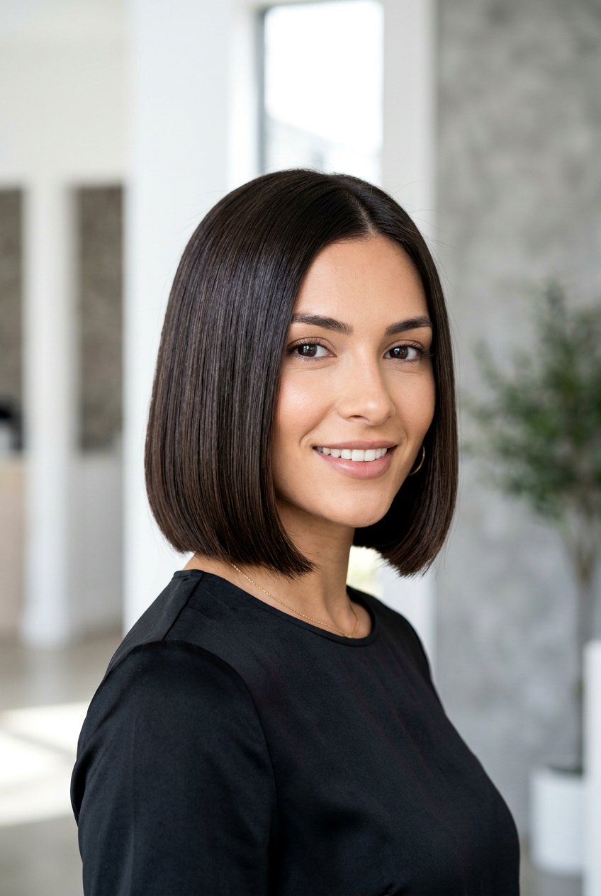 Sleek French Bob - 20 french bob haircut - 20 french bob haircut