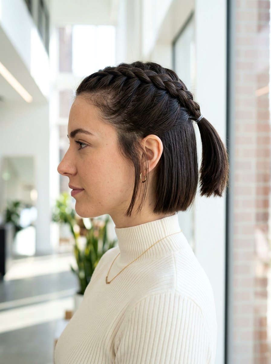 Sleek French Braid Ponytail Bob - 20 sleek french braid ponytail - 20 sleek french braid ponytail
