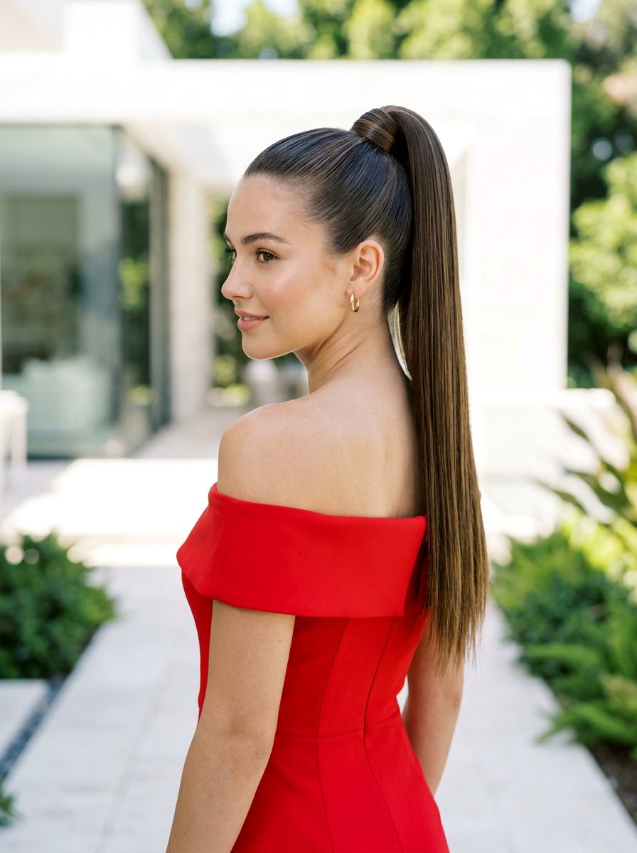20 Flawless Party Hairstyle Ideas For A Classic Black Dress