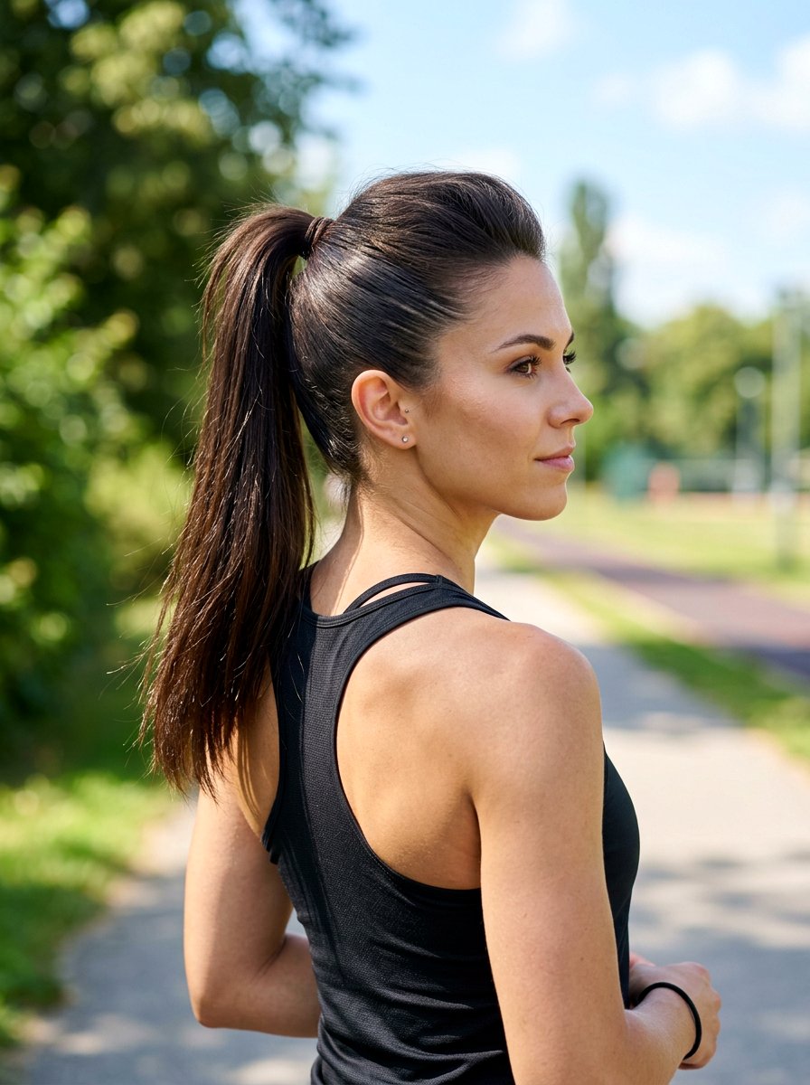 Sleek High Ponytail For Shoulder Length - 20 sleek hairstyle for shoulder length hair - 20 sleek hairstyle for shoulder length hair