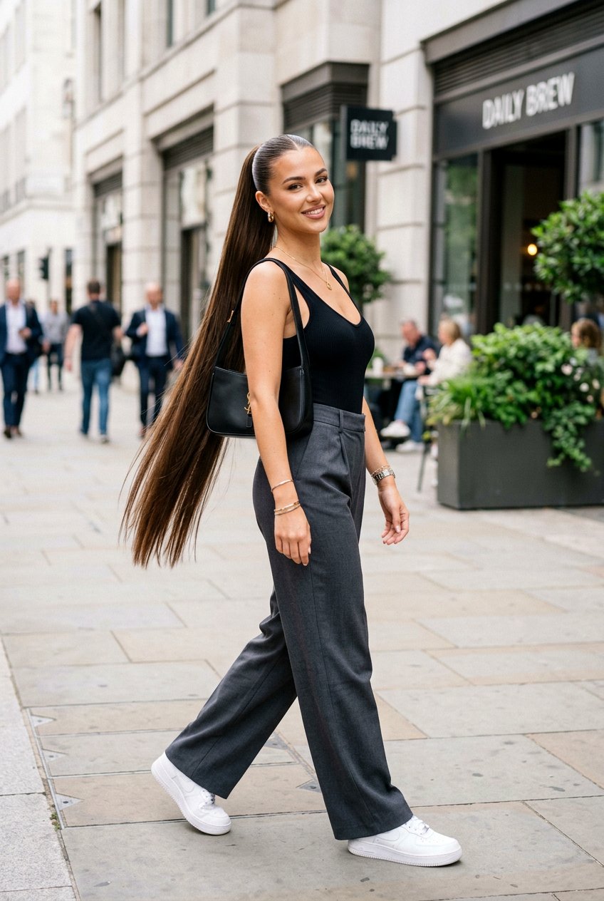 20 Stunning Sleek High Ponytail with Extensions to Try Now
