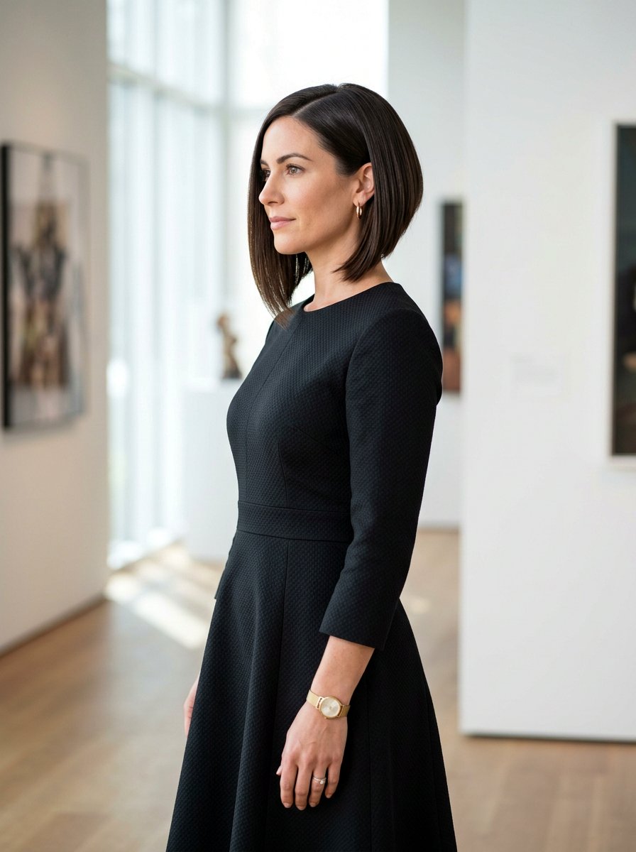 Sleek Inverted Bob - 20 interview hairstyle with sleek bob - 20 interview hairstyle with sleek bob