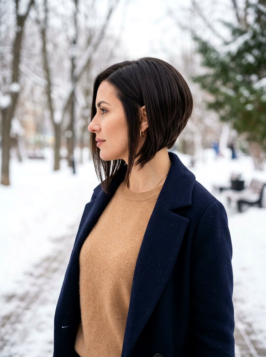 Sleek Inverted Bob Shoulder Length - 20 sleek hairstyle for shoulder length hair - 20 sleek hairstyle for shoulder length hair