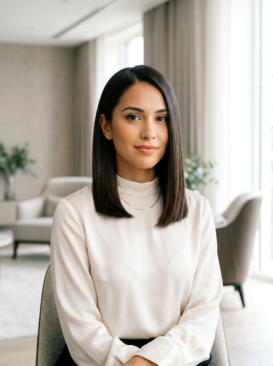 Sleek Long Bob Haircut - 20 trendy haircut for women 2026 - 20 trendy haircut for women 2026