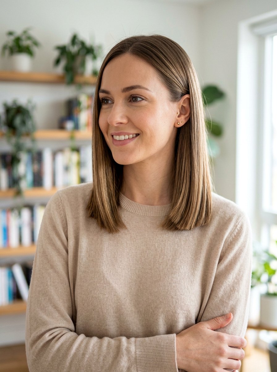 Sleek Long Bob - 20 interview hairstyle with sleek bob - 20 interview hairstyle with sleek bob