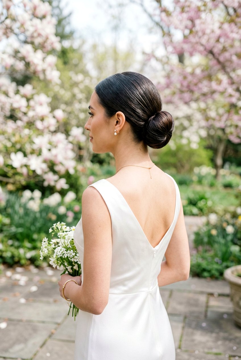 20 Stunning Bridal Hairstyle for Minimalist Wedding Ideas