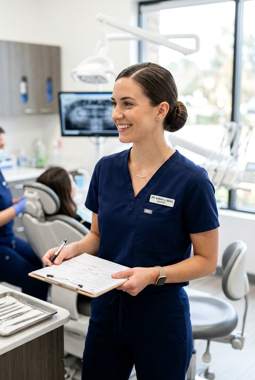 Sleek Low Bun For Dental Office - 20 dentist office hairstyles - 20 dentist office hairstyles