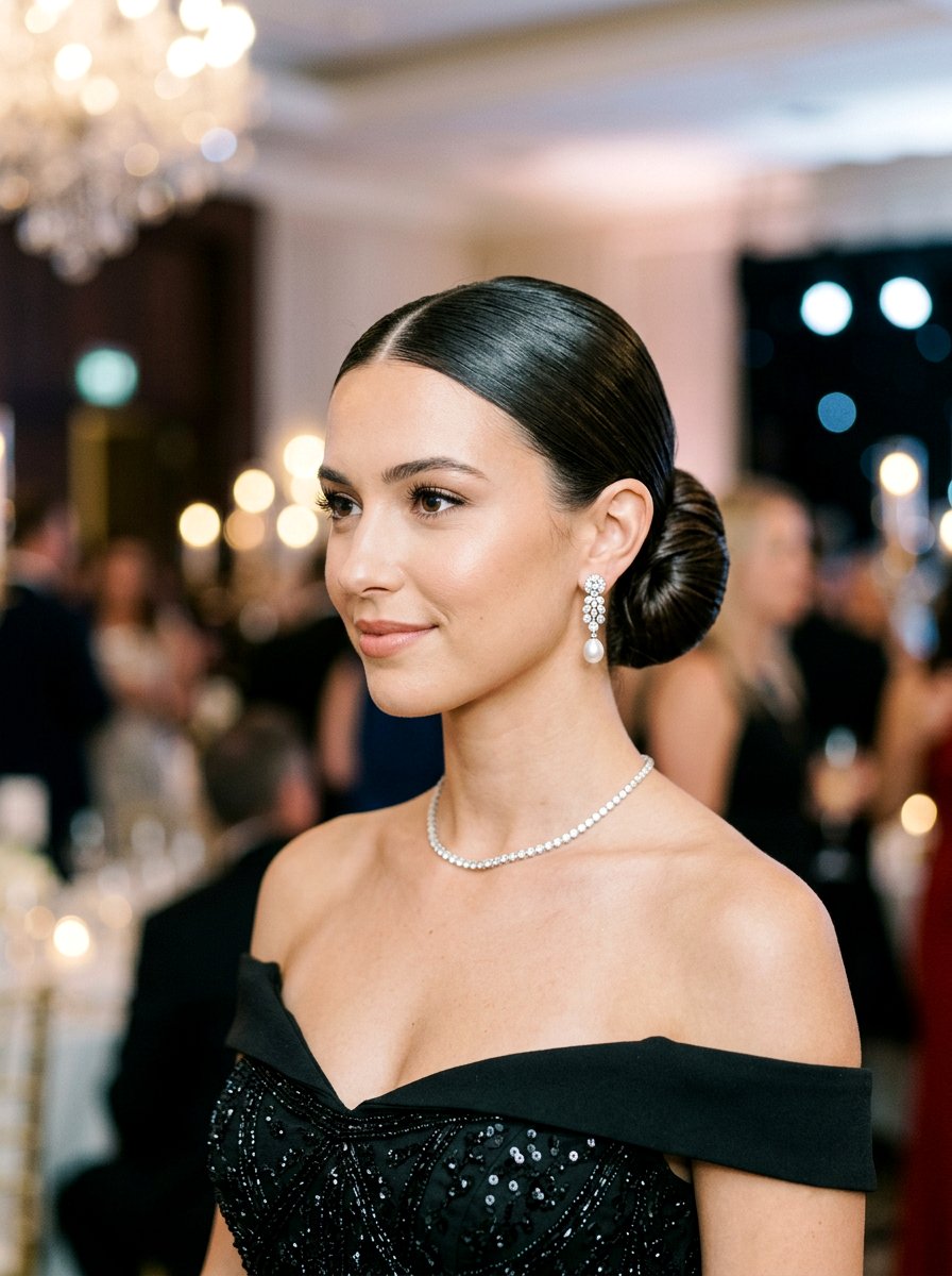 Sleek Low Bun For Wedding Guest - 20 soft low bun for wedding guest - 20 soft low bun for wedding guest