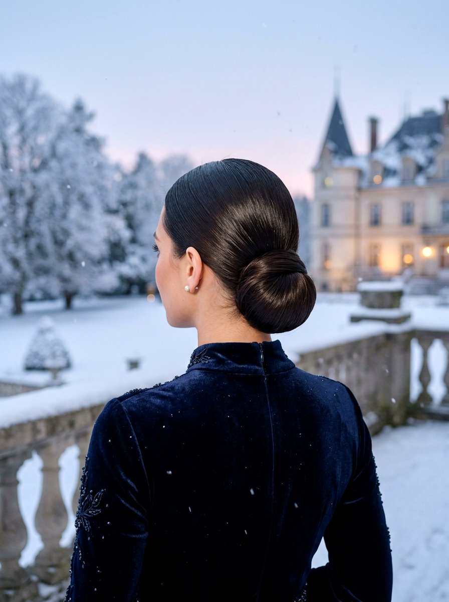 Sleek Low Bun Shoulder Length Hair - 20 sleek hairstyle for shoulder length hair - 20 sleek hairstyle for shoulder length hair