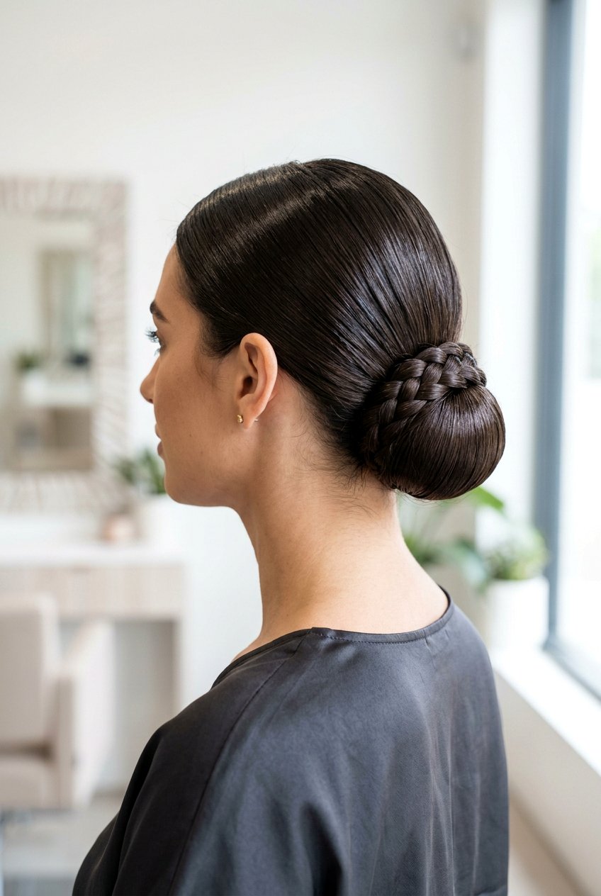 20 Stunning Bridal Hairstyle With Low Sleek Bun Looks