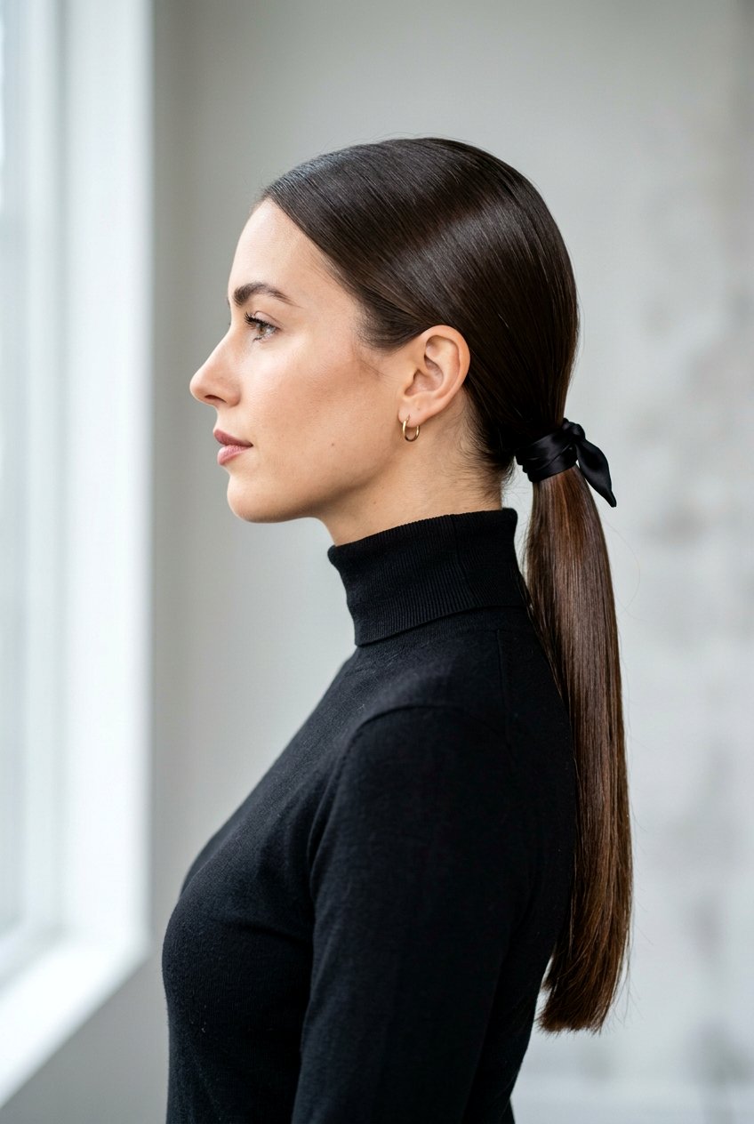 Sleek Low Ponytail - 20 clean girl slick ponytail - 20 clean girl slick ponytail