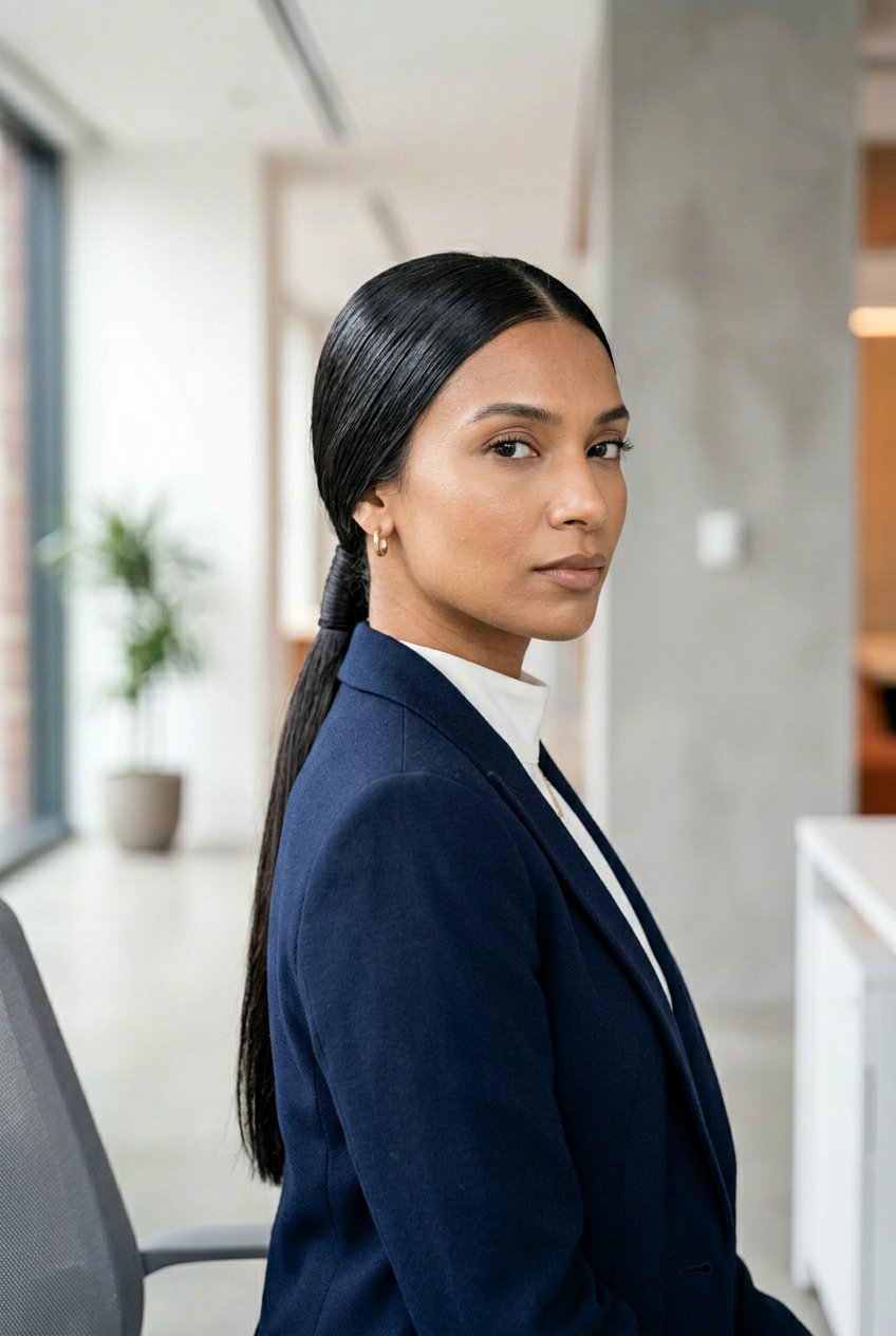 Sleek Low Ponytail For Office - 20 sleek ponytail for office - 20 sleek ponytail for office