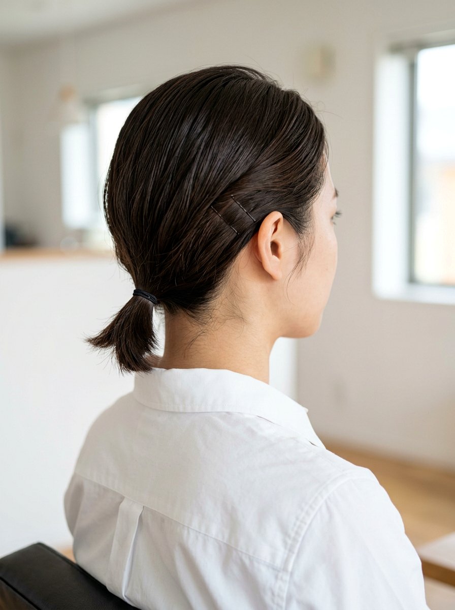 Sleek Low Ponytail For Short Hair - 20 sleek hairstyle with low ponytail - 20 sleek hairstyle with low ponytail