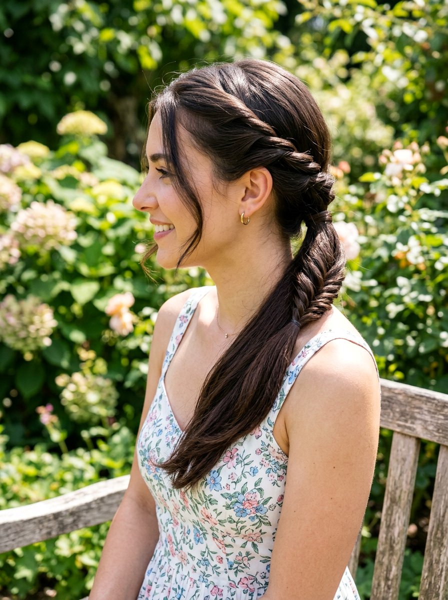 Sleek Low Twisted Ponytail - 20 sleek hairstyle with low ponytail - 20 sleek hairstyle with low ponytail