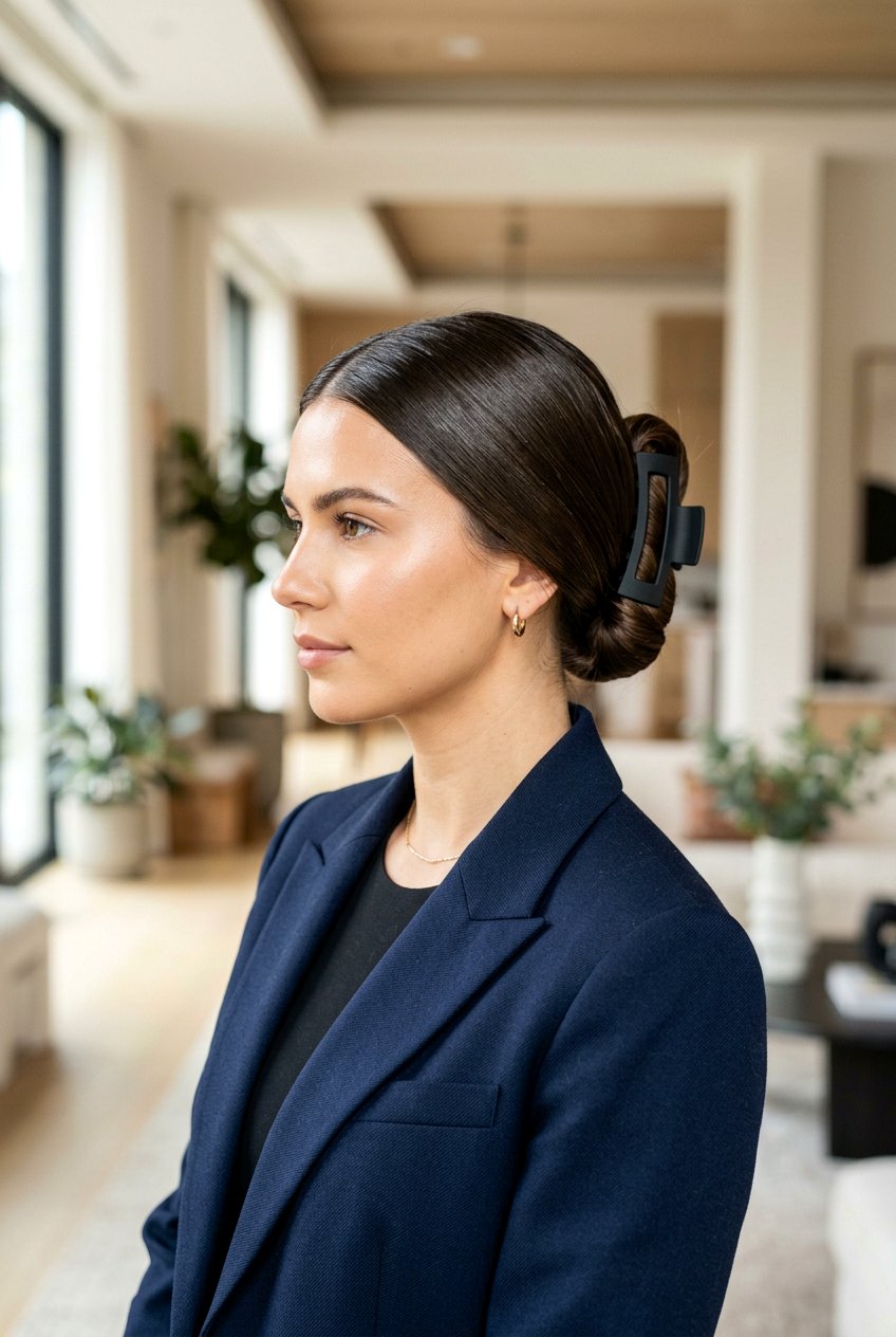 20 Gorgeous 90s Claw Clip Hairstyle Ideas to Try Right Now