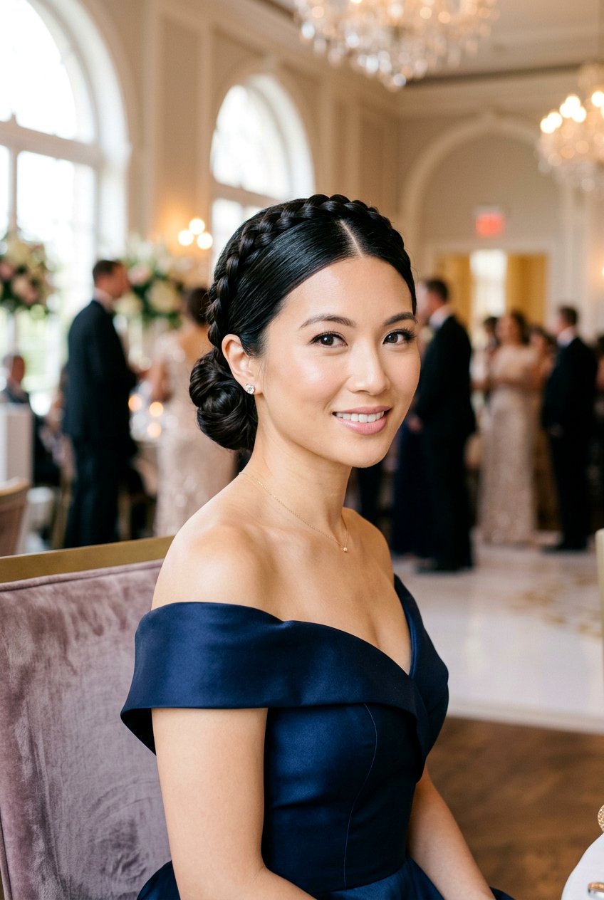 20 Stunning Homecoming Hairstyles With a Braid Crown Look