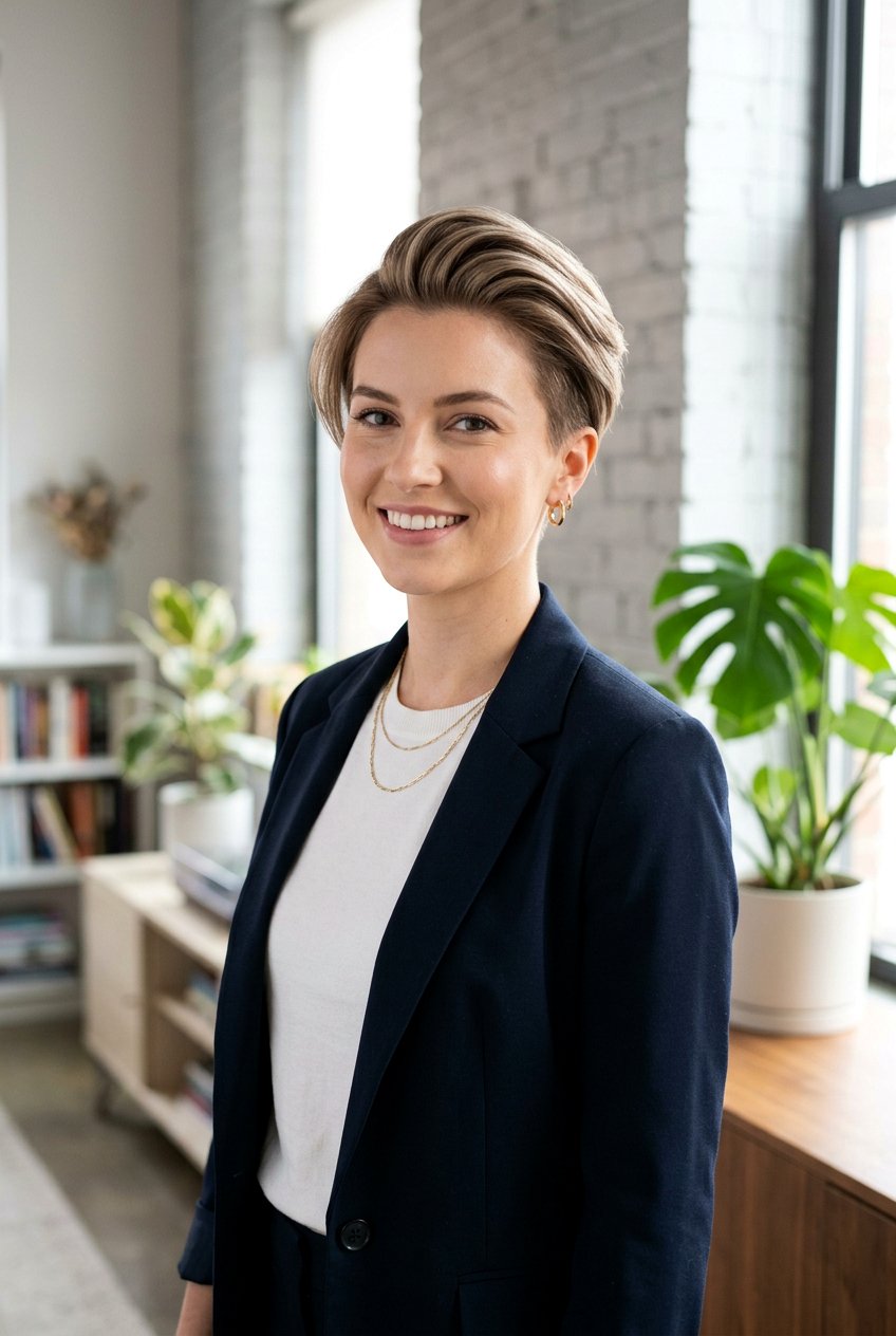 Sleek Pixie With Long Top Layers - 20 sleek cropped pixie haircut - 20 sleek cropped pixie haircut