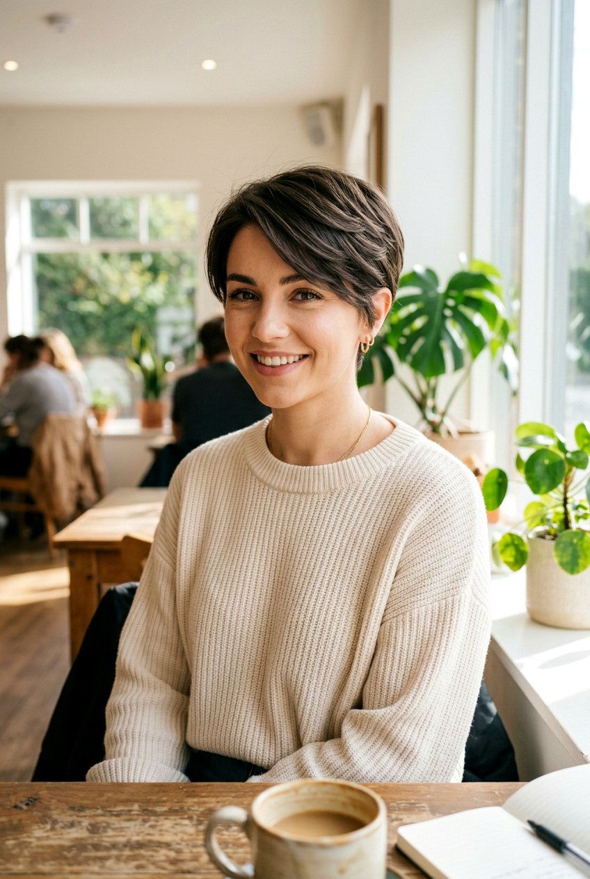 Sleek Pixie With Soft Layers - 20 sleek cropped pixie haircut - 20 sleek cropped pixie haircut