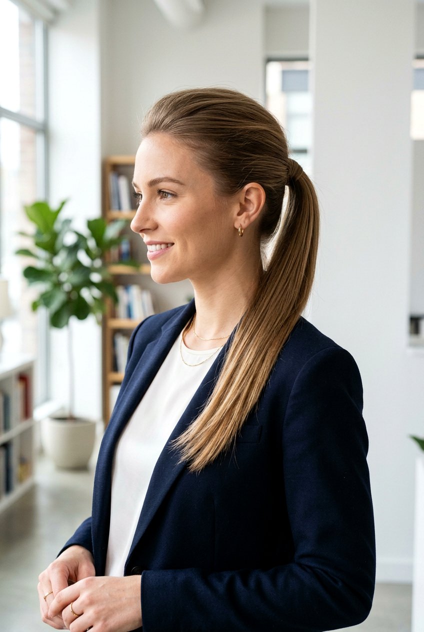 Sleek Ponytail For Fine Hair - 20 sleek ponytail for office - 20 sleek ponytail for office