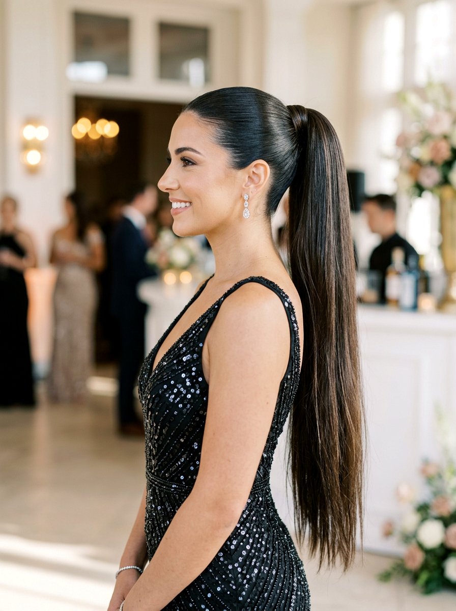 Sleek Ponytail With Extensions - 20 easy sleek ponytail styling ideas - 20 easy sleek ponytail styling ideas
