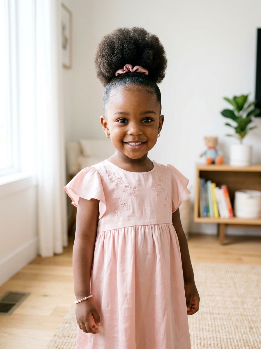Sleek Puff Ponytail - 20 toddler puff ponytail styles - 20 toddler puff ponytail styles
