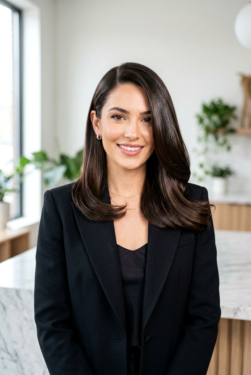 Sleek Side Part Blowout - 20 rich girl blowout for medium hair - 20 rich girl blowout for medium hair