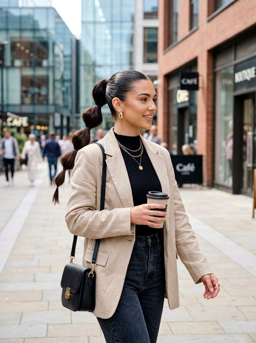 Sleek Slick Back Bubble Ponytail - 20 sleek slick back ponytail - 20 sleek slick back ponytail