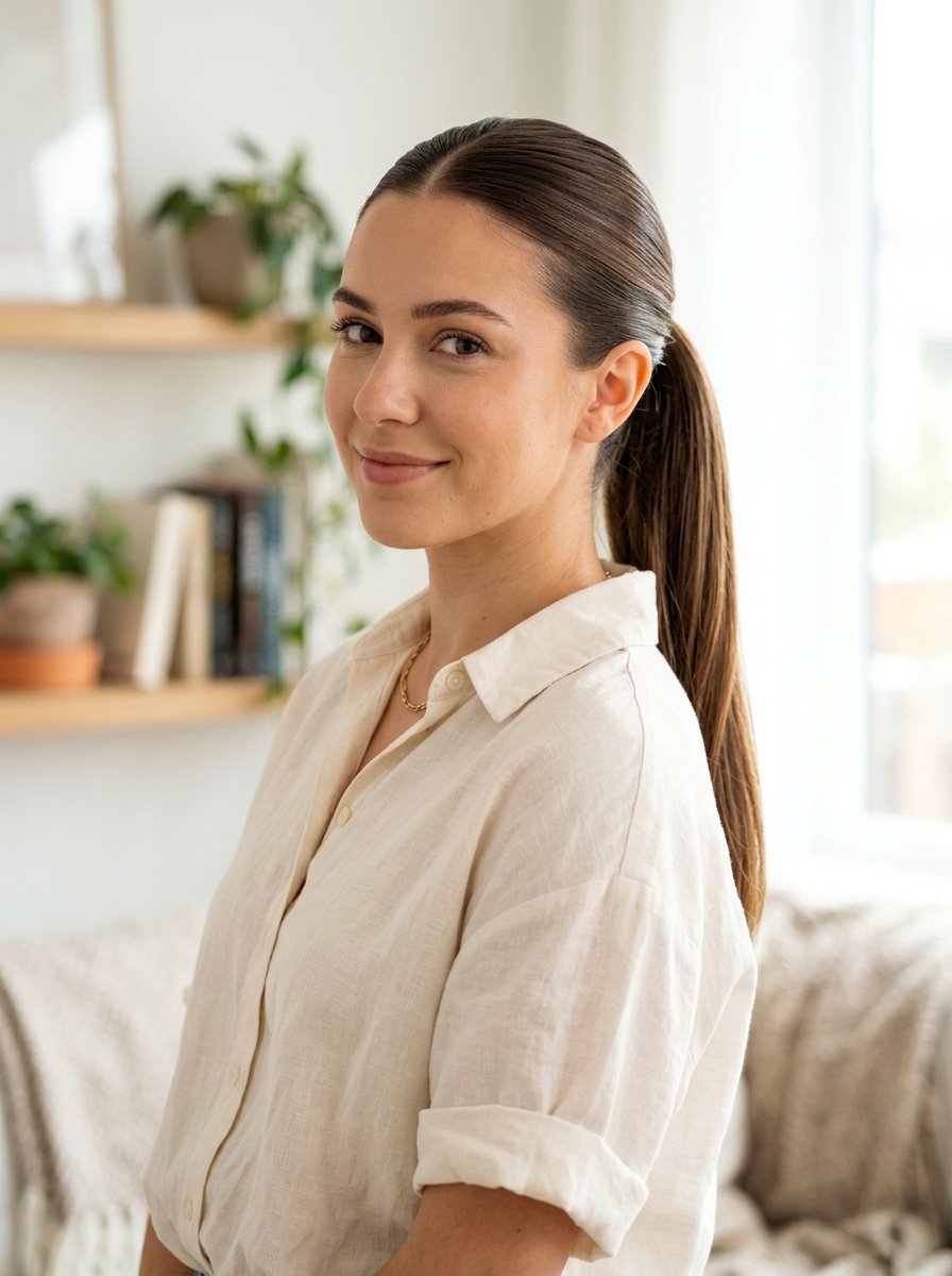 Sleek Slick Back Ponytail For Everyday Wear - 20 sleek slick back ponytail - 20 sleek slick back ponytail