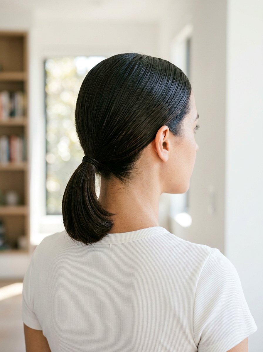 Sleek Slick Back Ponytail For Short To Medium Hair - 20 sleek slick back ponytail - 20 sleek slick back ponytail