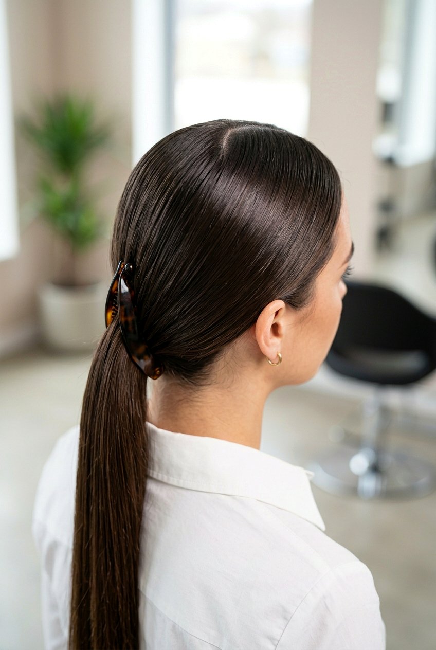 20 Trendy Banana Clip Hairstyles For A Stunning Retro Vibe