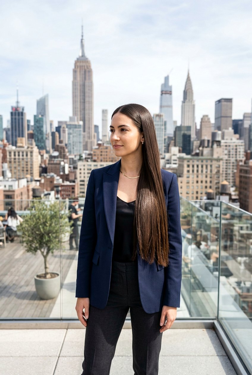 Sleek Straight Hair For Engagement Photos - 20 engagement shoot hairstyles - 20 engagement shoot hairstyles