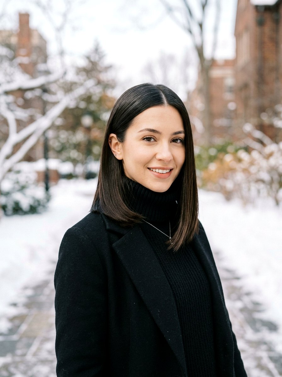 Sleek Straight Lob - 20 office hairstyle for mature women over 50 - 20 office hairstyle for mature women over 50