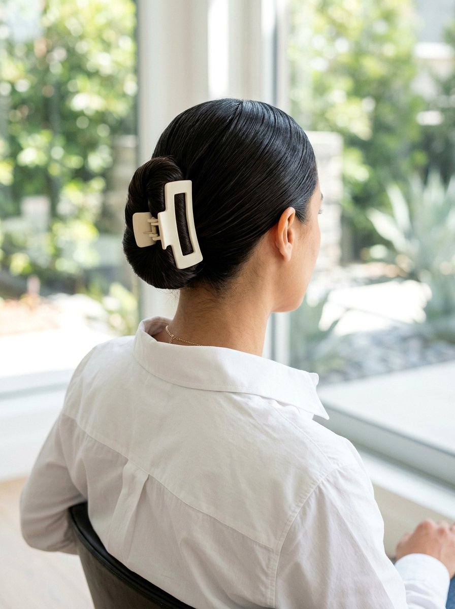 Sleek Summer Claw Clip Bun - 20 summer claw clip bun - 20 summer claw clip bun